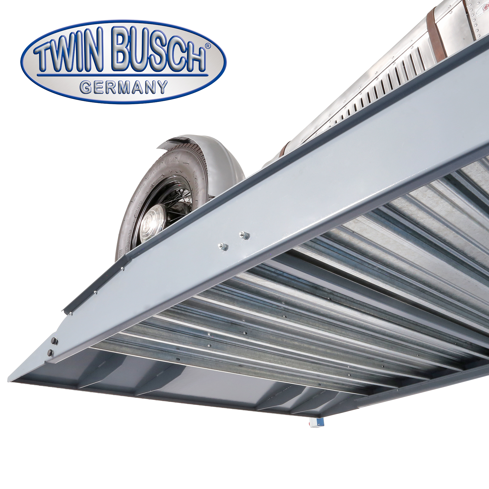 TW227P-230-G: Pont 2 kolom Parking 2,7 T - electromagnétique - GREY-Line – Bild 5