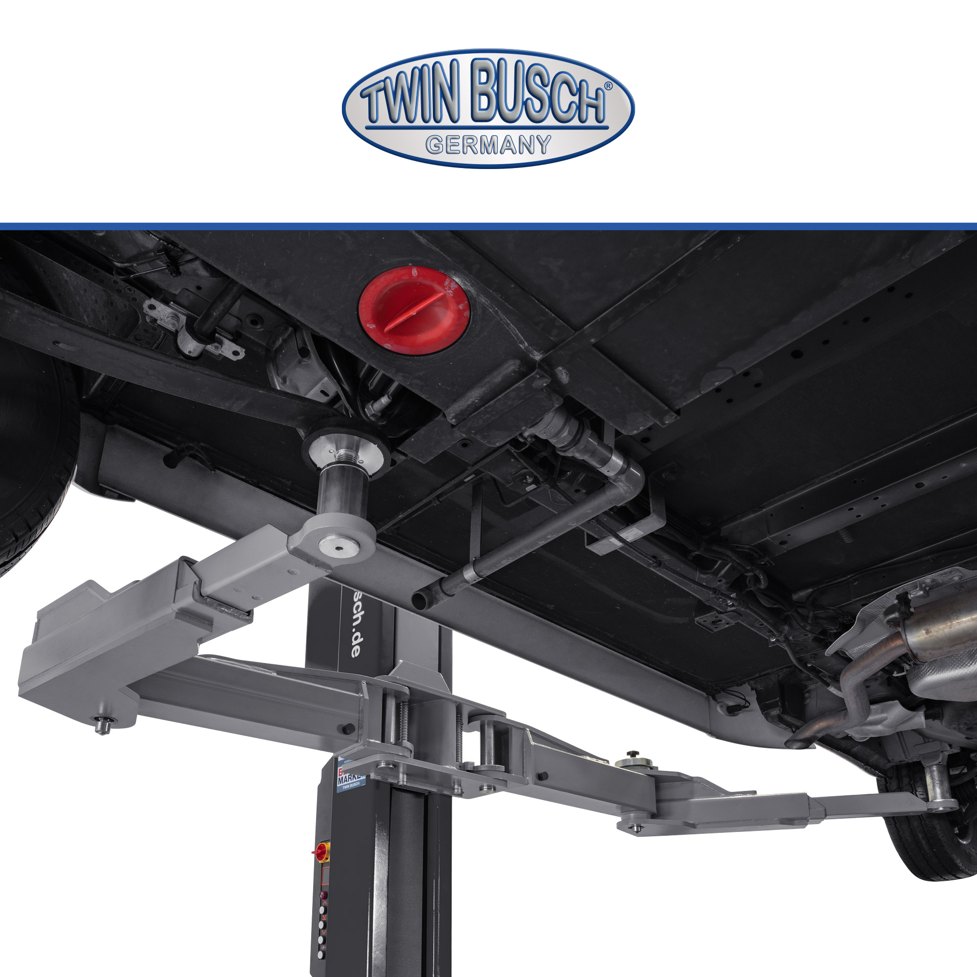TW280W-400-G: 2-koloms hefbrug Heavy-Line | zonder bodemplaat 8.0 T - GREY-Line – Bild 12