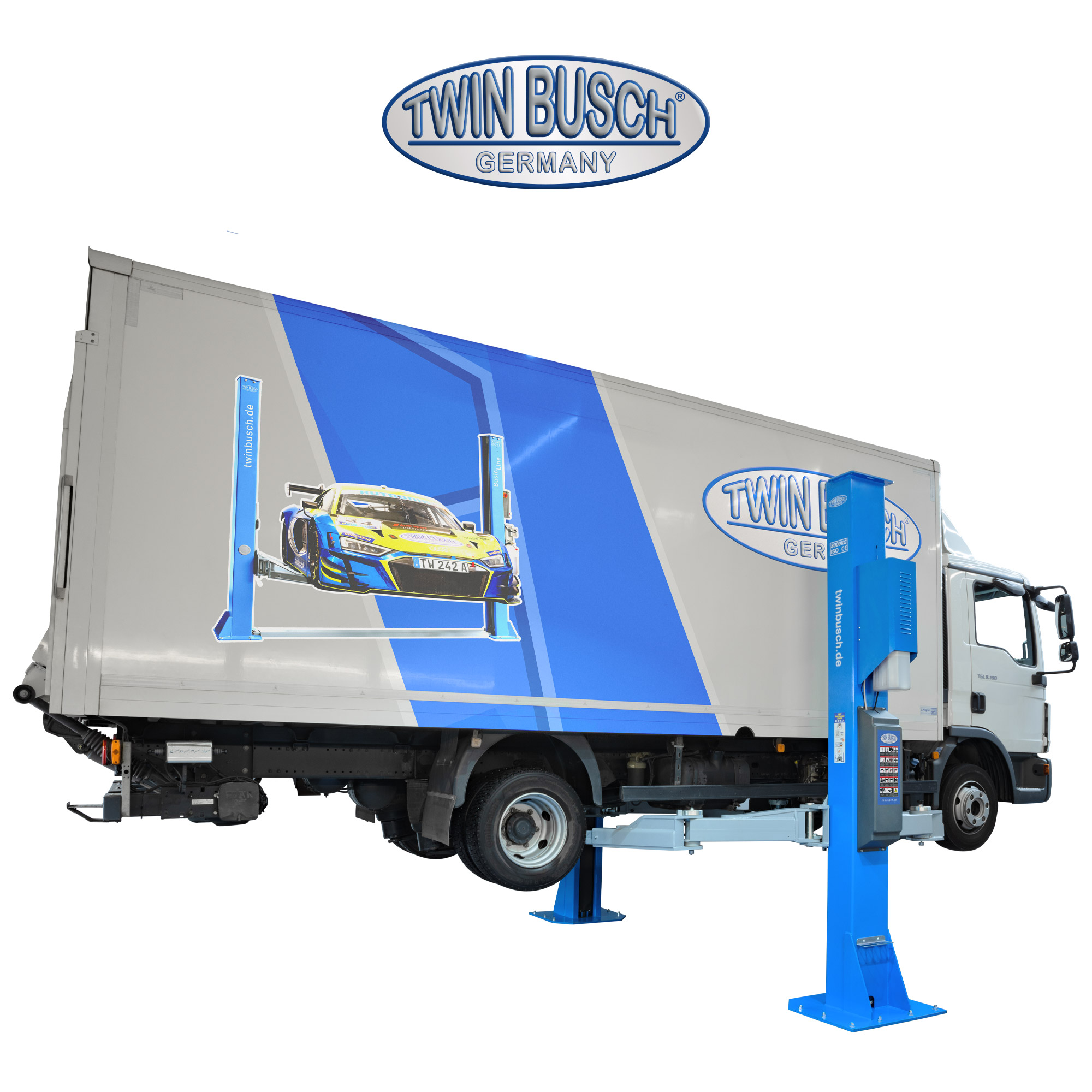 TW280W-400: 2-koloms hefbrug Heavy-Line | zonder bodemplaat 8.0 T – Bild 21