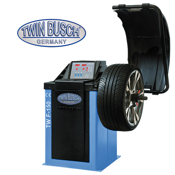 Wielbalanceermachine Twin Busch TWF-150 – semi-automatisch – VL & lichte bedrijfswagens