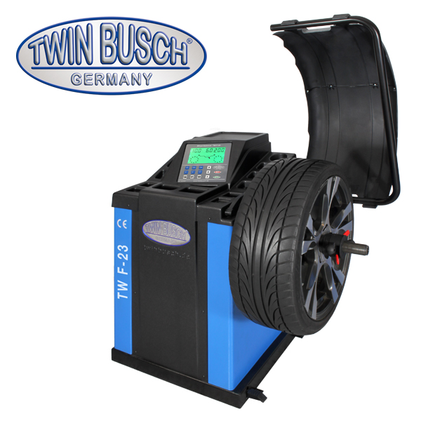 Wielbalanceermachine Twin Busch TWF-23 – Automatisch – VL & lichte bedrijfswagens