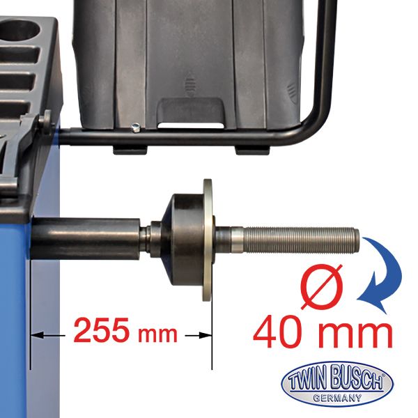 Wielbalanceermachine Twin Busch TWF-23 – Automatisch – VL & lichte bedrijfswagens – Bild 11