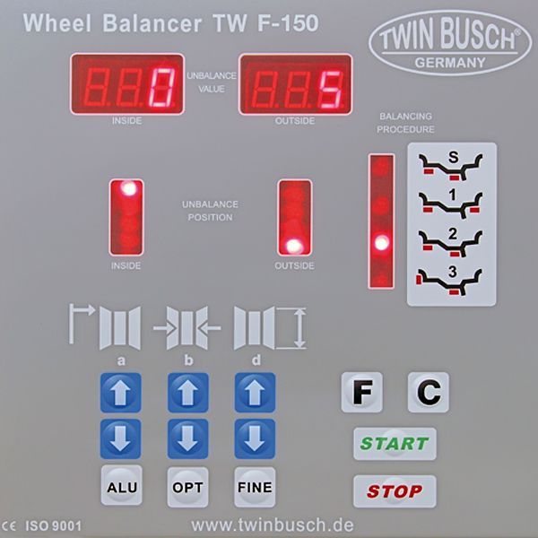 Werkplaatsset Twin Busch TWX-610 + TWF-150 – Bandenwisselaar + Wielbalanceermachine - Afbeelding 11