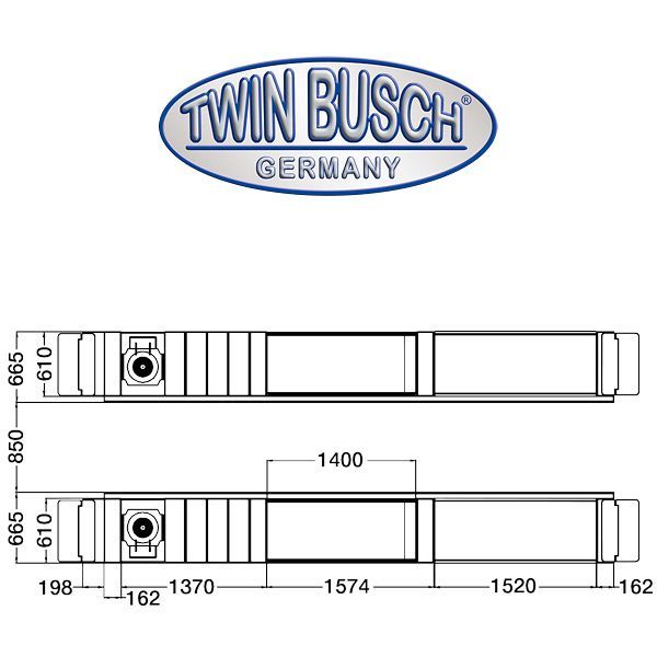 TWSA-42U-400-G: schaarhefbrug met geïntegreerde hulpheffer 4,2 T - GREY-Line – Bild 12