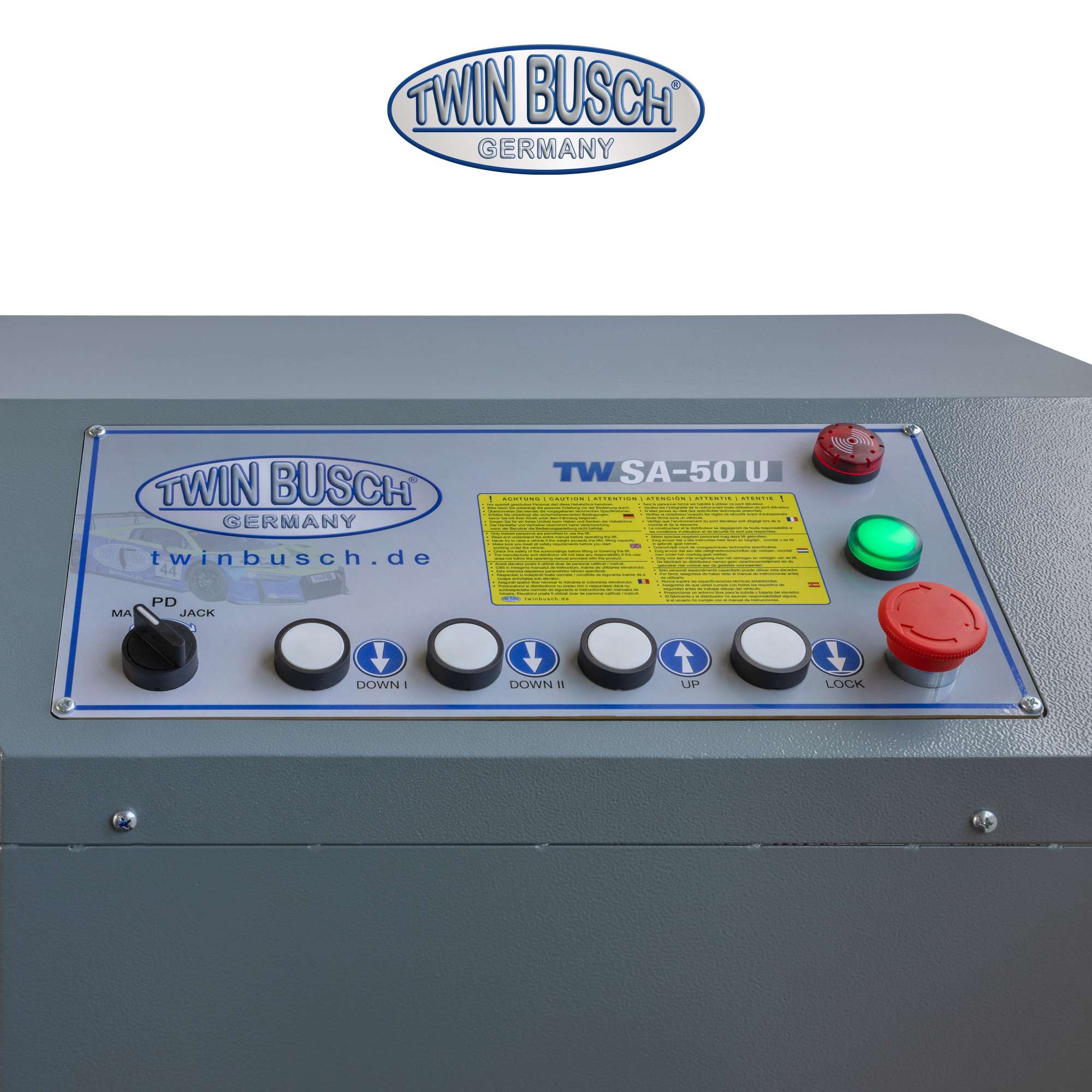 TWSA-50U-400-G: schaarhefbrug met geïntegreerde hulpheffer 5.0 t – TWSA-50U-G - GREY-Line – Bild 15