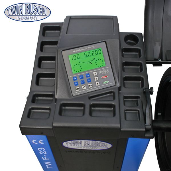 Werkplaatsset Twin Busch TWX-98 + TWF-23 – Bandenwisselaar Runflat + balanceermachine automatisch – Bild 11