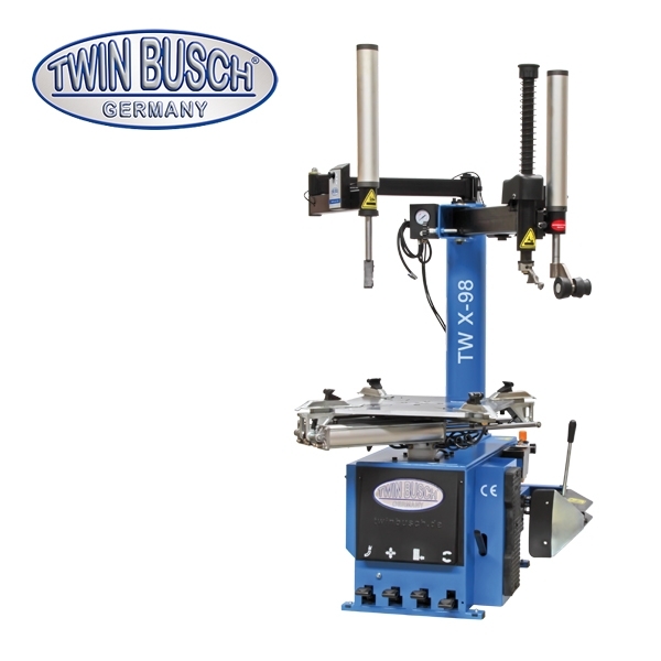 Bandenwisselaar Twin Busch TWX-98 – semi-automatisch – Dubbele hulparm
